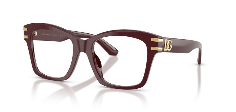 Lunettes de vue Dolce & Gabbana Carré 0DG3419 Rouge pour Femme