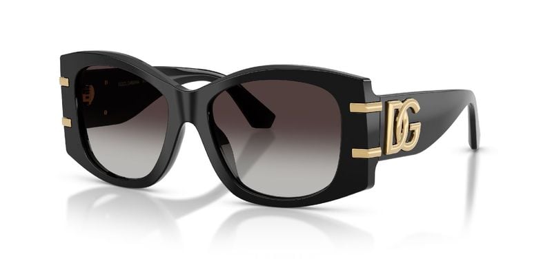 Lunettes de soleil Dolce & Gabbana Papillon 0DG4501 Noir pour Femme