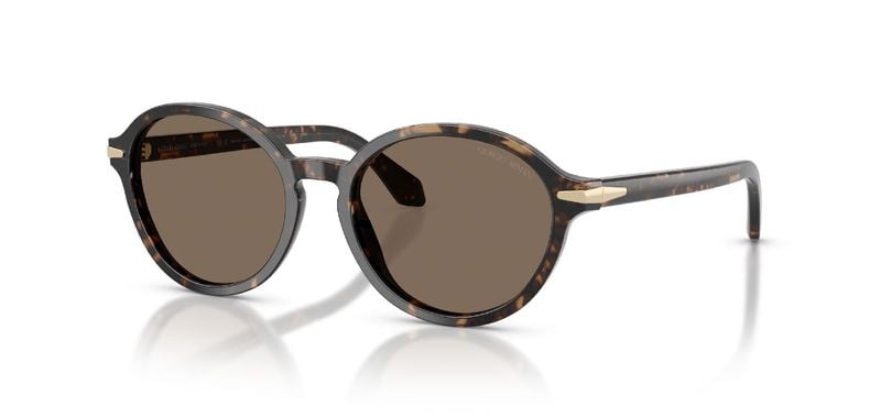 Giorgio Armani Oval Sunglasses 0AR8237 Beige for Woman
