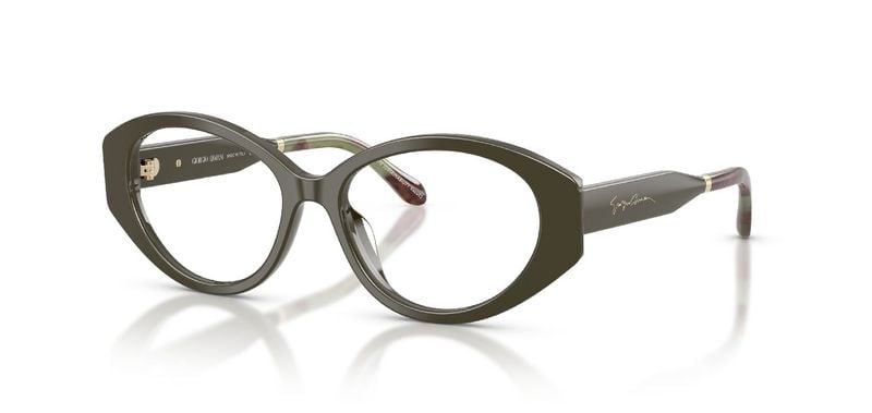 Lunettes de vue Giorgio Armani Ovale 0AR7281U Vert pour Femme