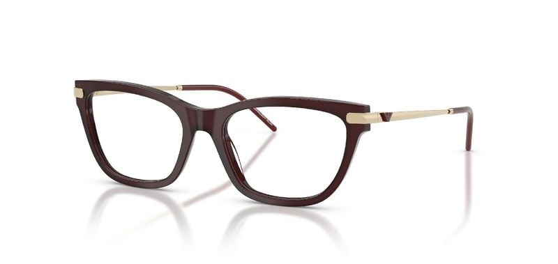 Lunettes de vue Emporio Armani Papillon 0EA3262 Rouge pour Femme