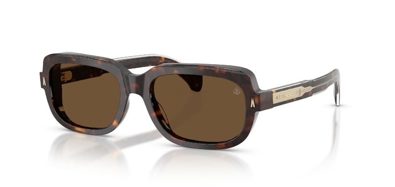Moncler Carré Sunglasses 0ME6008 Havana for Unisex