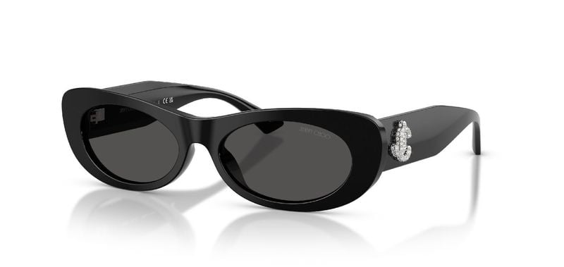 Jimmy Choo Oval Sunglasses 0JC5038BU Black for Woman