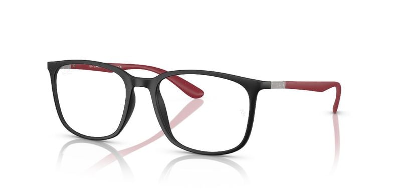 Ray-Ban Rechteckig Brillen 0RX7199 Grau für Damen/Herren