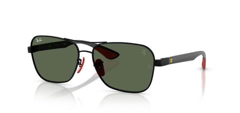 Ray-Ban Carré Sunglasses 0RB8336M Black for Unisex