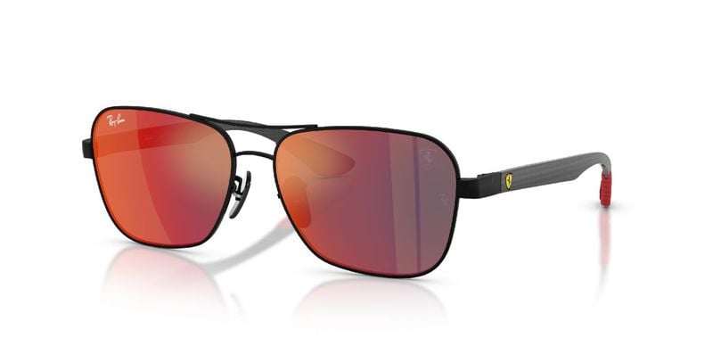 Ray-Ban Carré Sunglasses 0RB8336M Black for Unisex