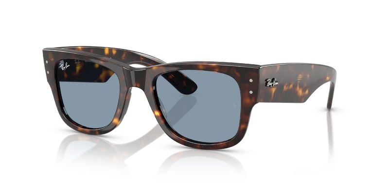 Ray-Ban Quadratisch Sonnenbrillen 0RB0840S Havana für Damen/Herren