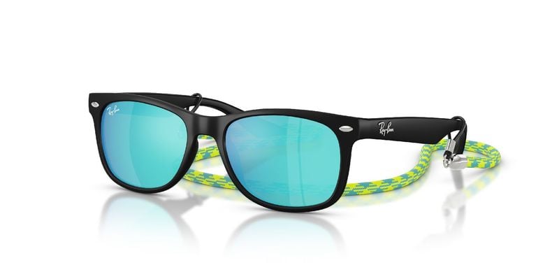 Ray-Ban Carré Sunglasses 0RJ9052S Black for Kid