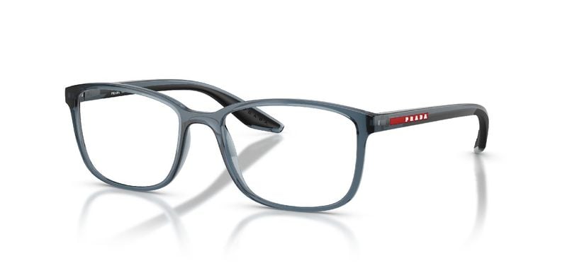 Prada Linea Rossa Quadratisch Brillen 0PS 07RV Blau für Herren