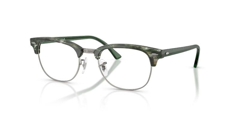 Ray-Ban Clubmaster Brillen 0RX5154 Grün für Damen/Herren