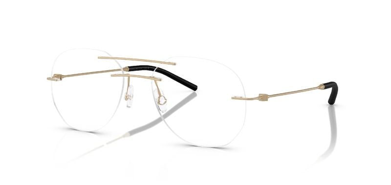 Lunettes de vue Moncler Fantaisie 0ME1003 Doré pour Homme-Femme