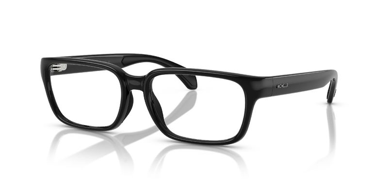 Moncler Rectangle Eyeglasses 0ME3001 Black for Unisex