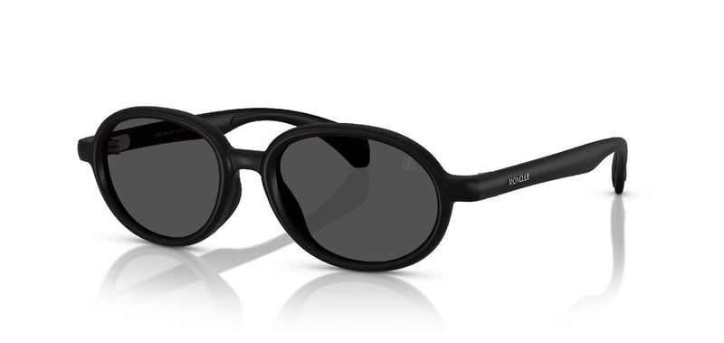 Moncler Oval Sunglasses 0ME8006 Black for Unisex
