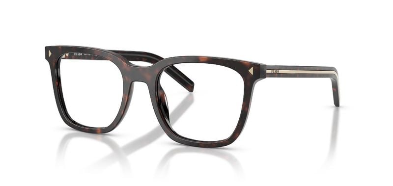 Lunettes de vue Prada Carré 0PR B11V Havana pour Femme