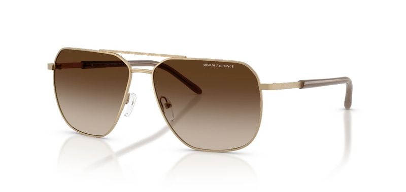 Armani Exchange Aviator Sonnenbrillen 0AX2057S Gold für Herren