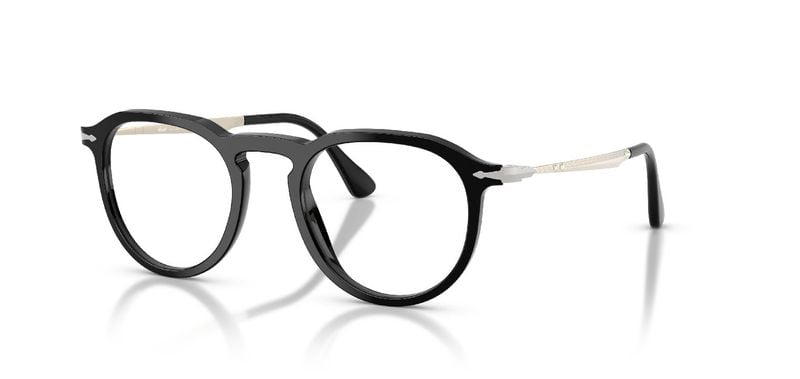 Persol Carré Eyeglasses 0PO3387V Black for Unisex