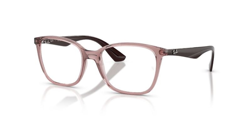 Lunettes de vue Ray-Ban Carré 0RX7066 Violet pour Homme-Femme