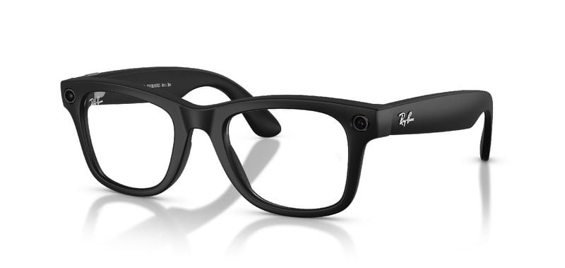 Ray-Ban Meta Carré Sunglasses 0RW4012 Black for Unisex