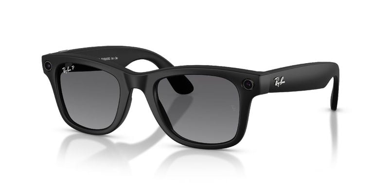 Ray-Ban Meta Quadratisch Sonnenbrillen 0RW4012 Schwarz für Damen/Herren