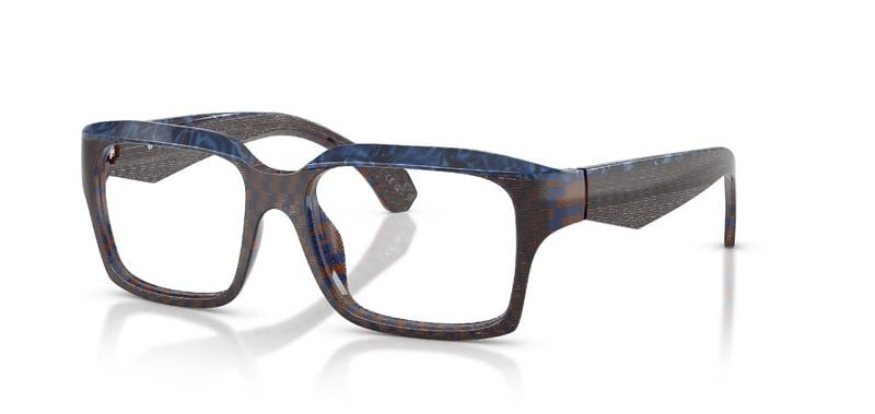Alain Mikli Carré Eyeglasses 0A03556 Blue for Man