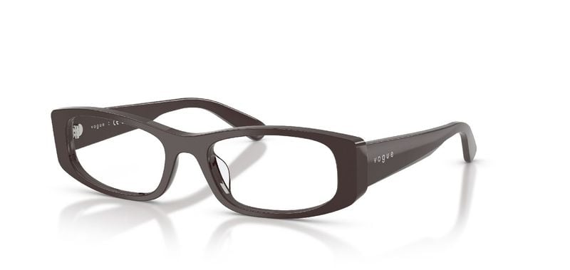 Lunettes de vue Vogue Carré 0VO5699U Marron pour Femme