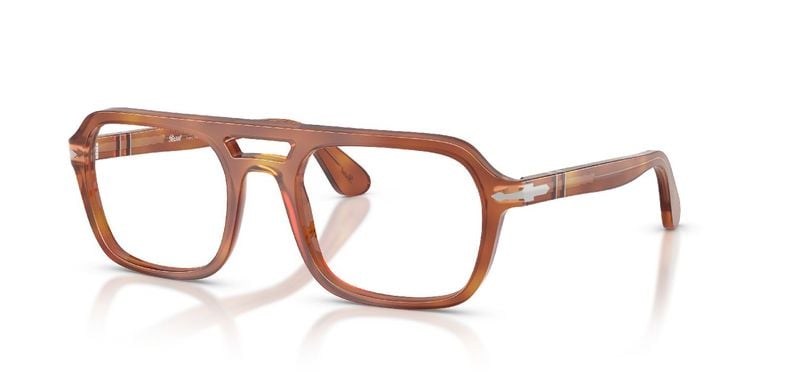 Persol Carré Eyeglasses 0PO3394V Marron for Unisex