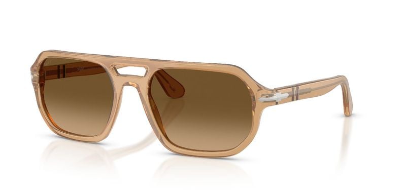 Persol Quadratisch Sonnenbrillen 0PO3393S Weiss für Damen/Herren