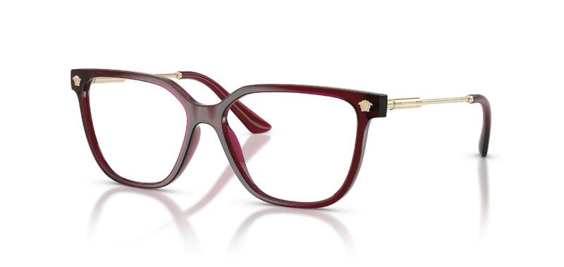 Lunettes de vue Versace Carré 0VE3388U Doré pour Femme