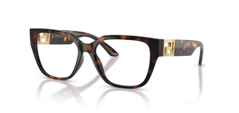 Versace Carré Eyeglasses 0VE3387U Tortoise shell for Woman