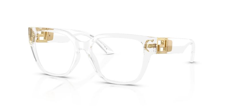 Versace Carré Eyeglasses 0VE3387U Transparent for Woman