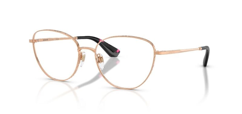 Lunettes de vue Burberry Papillon 0BE1398 Rose pour Femme