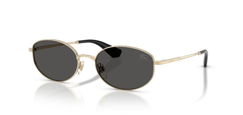 Burberry Oval Sonnenbrillen 0BE3169 Gold für Damen