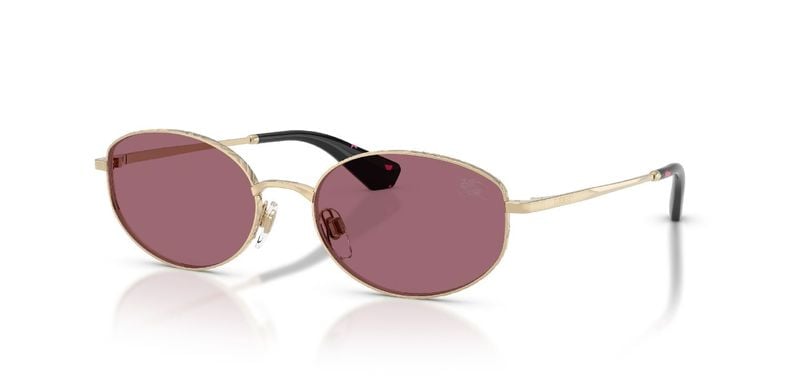 Burberry Oval Sonnenbrillen 0BE3169 Gold für Damen