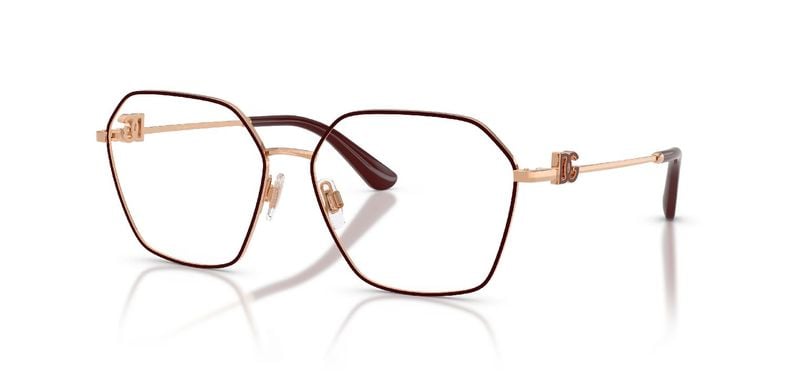 Lunettes de vue Dolce & Gabbana Ronde 0DG1366 Rose pour Femme