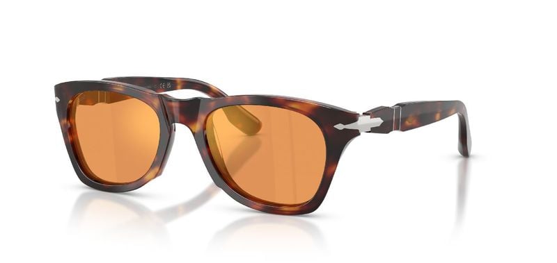 Persol Round Sunglasses 0PO8001S Tortoise shell for Unisex