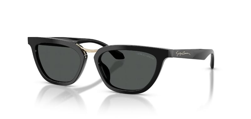 Giorgio Armani Cat Eye Sunglasses 0AR8253U Black for Woman