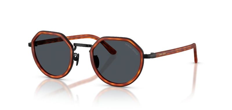 Giorgio Armani Round Sunglasses 0AR6181 Marron for Man