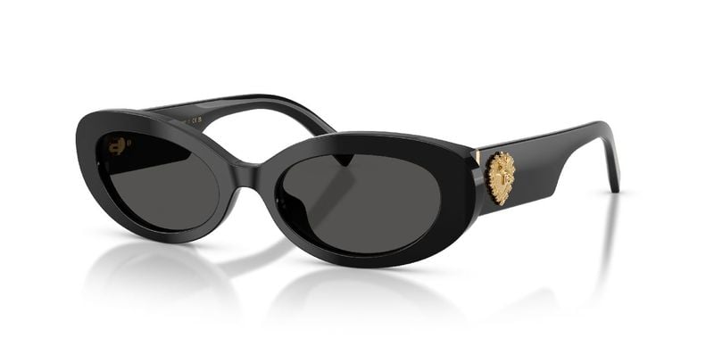 Dolce & Gabbana Oval Sonnenbrillen 0DG4537 Schwarz für Damen