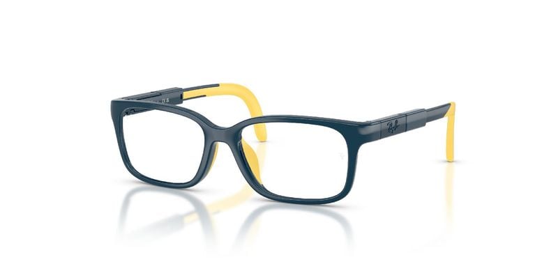 Lunettes de vue Ray-Ban Ronde 0RYA1980 Bleu pour Enfant