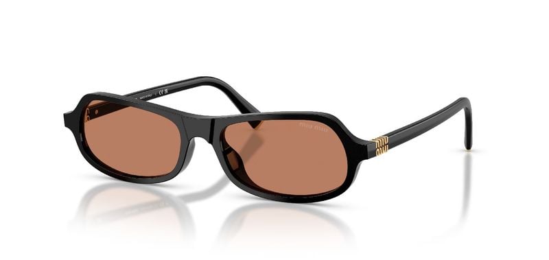 Lunettes de soleil Miu Miu Fantaisie 0MU B10SU Noir pour Femme