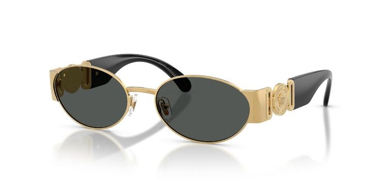Versace Oval Sonnenbrillen 0VE2299 Gold für Herren