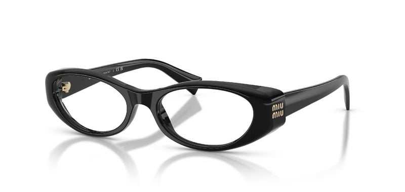 Lunettes de vue Miu Miu Ovale 0MU 03ZV Noir pour Femme
