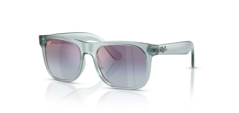 Ray-Ban Quadratisch Sonnenbrillen 0RJ9069S Blau für Herren
