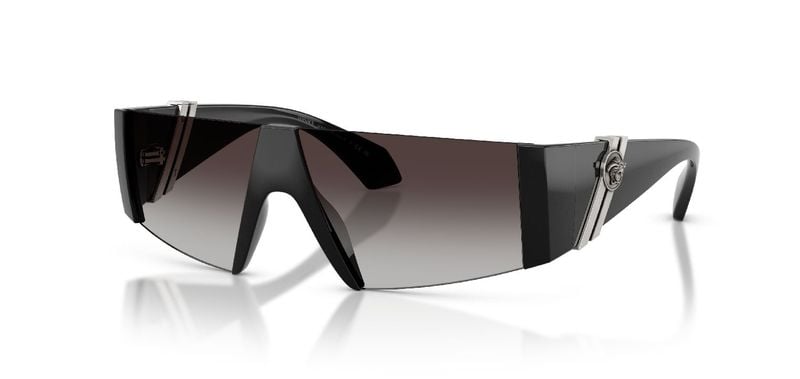 Versace Rechteckig Sonnenbrillen 0VE4516 Schwarz für Damen/Herren