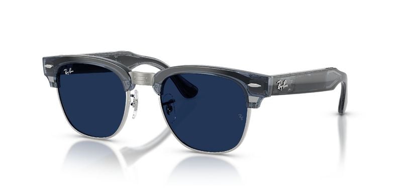 Ray-Ban Meta Clubmaster Sonnenbrillen 0RW7004/CLUBMASTER/TRS Blau für Damen/Herren