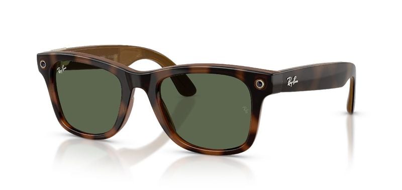 Ray-Ban Meta Quadratisch Sonnenbrillen 0RW4011/WAYFARER L/SUN Havana für Damen/Herren
