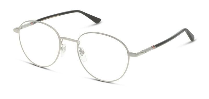 Gucci Rund Brillen GG0392O Grau für Herr