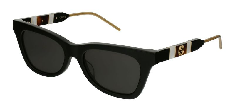 Gucci Schmetterling Sonnenbrillen GG0598S Schwarz für Damen