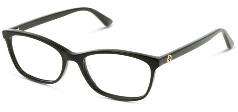 Gucci Schmetterling Brillen GG0613O Schwarz für Dame