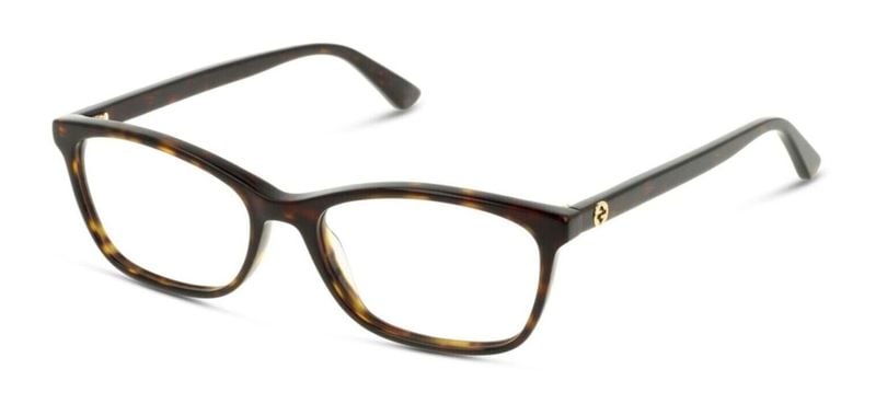 Lunettes de vue Gucci Papillon GG0613O Ecaille pour Femme